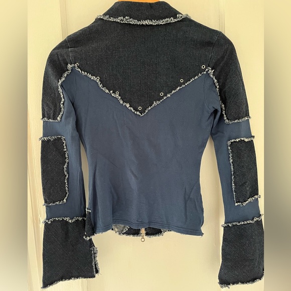 Y2K Denim Long Sleeve - Picture 2 of 2